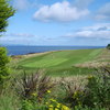 Larne GC: Looking bar from 8th green