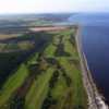 Spey Bay GC: Aerial view