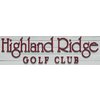 Highland Ridge Golf Club - Public Logo