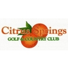 Citrus Springs Golf & Country Club - Semi-Private Logo