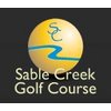 Gold/Maroon at Sable Creek Golf Course Logo