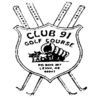 Club 91 Golf Course Logo