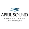 White and Blue at April Sound Country Club - Resort Logo