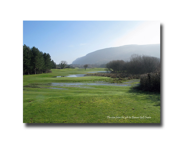 View form 4th tee Benone Golf Course Benone Golf Course Golfer Photos