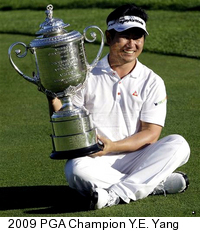 2009 PGA Champion Y.E. Yang