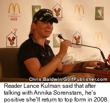 Annika Sorenstam