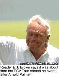 Arnold Palmer waves