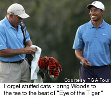 Tiger Woods with Williams