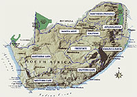 South Africa Map