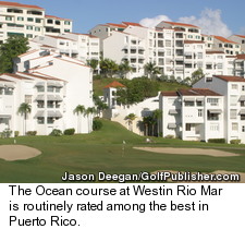 The Ocean course at Westin Rio Mar Beach