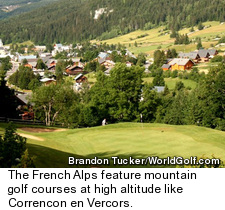 Correncon en Vercors Golf Course - No. 18