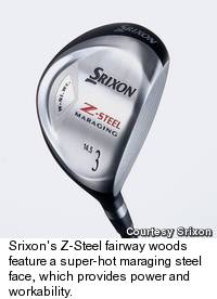 Srixon's Z-Steel Fairway Woods