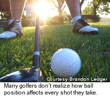 Ball's Position