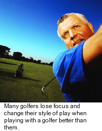 Nervous Golfer