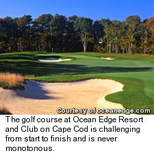 Ocean Edge Resort and Club on Cape Cod Golf Course