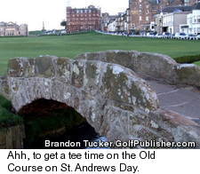 Old Course's Swilcan Bridge