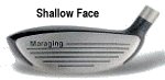 Impact Metal Woods Shallow Face