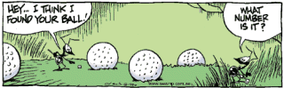 Golf Antics Comic Strip 11