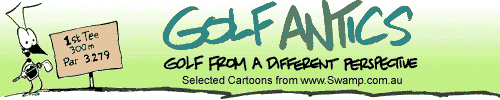 Golf Antics Cartoons